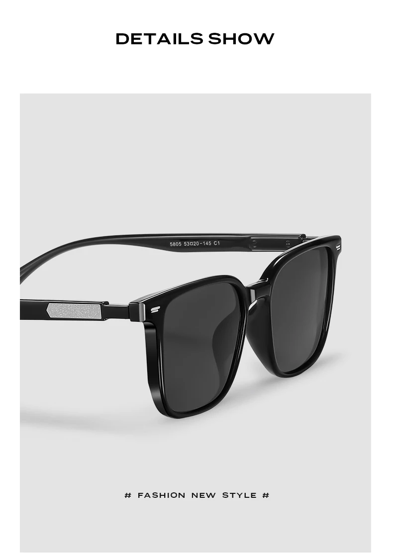 VEITHDIA Brand New Sunglasses Unisex Retro TR90 Sunglasses Polarized UV400 Lens Vintage Eyewear Sun Glasses For Men/Women V5805