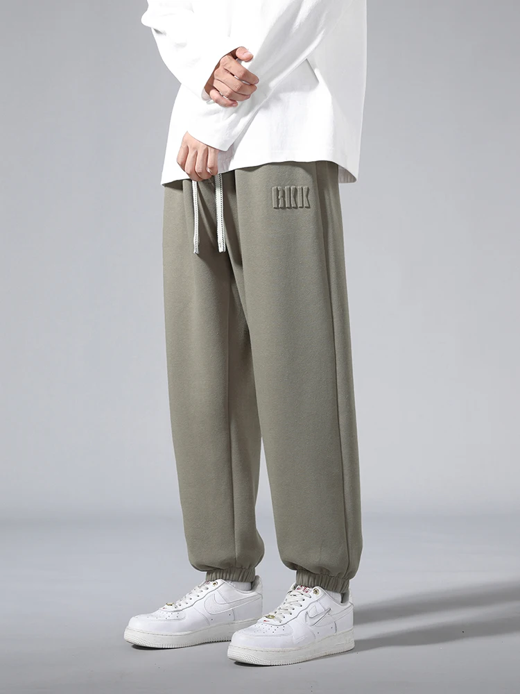 Men's Jogger Cotton/Polyester Sweatpants Big Size 8XL 7XL 6XL Sports Baggy Pants Sting Banding Hip Hop Loose Harem Trousers