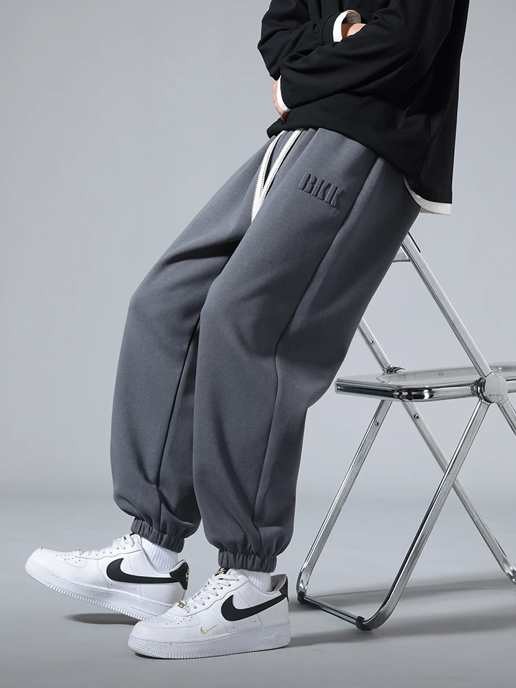 Men's Jogger Cotton/Polyester Sweatpants Big Size 8XL 7XL 6XL Sports Baggy Pants Sting Banding Hip Hop Loose Harem Trousers