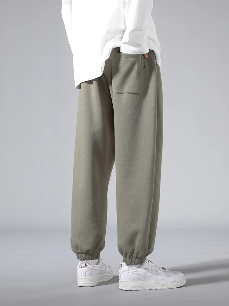 Men's Jogger Cotton/Polyester Sweatpants Big Size 8XL 7XL 6XL Sports Baggy Pants Sting Banding Hip Hop Loose Harem Trousers