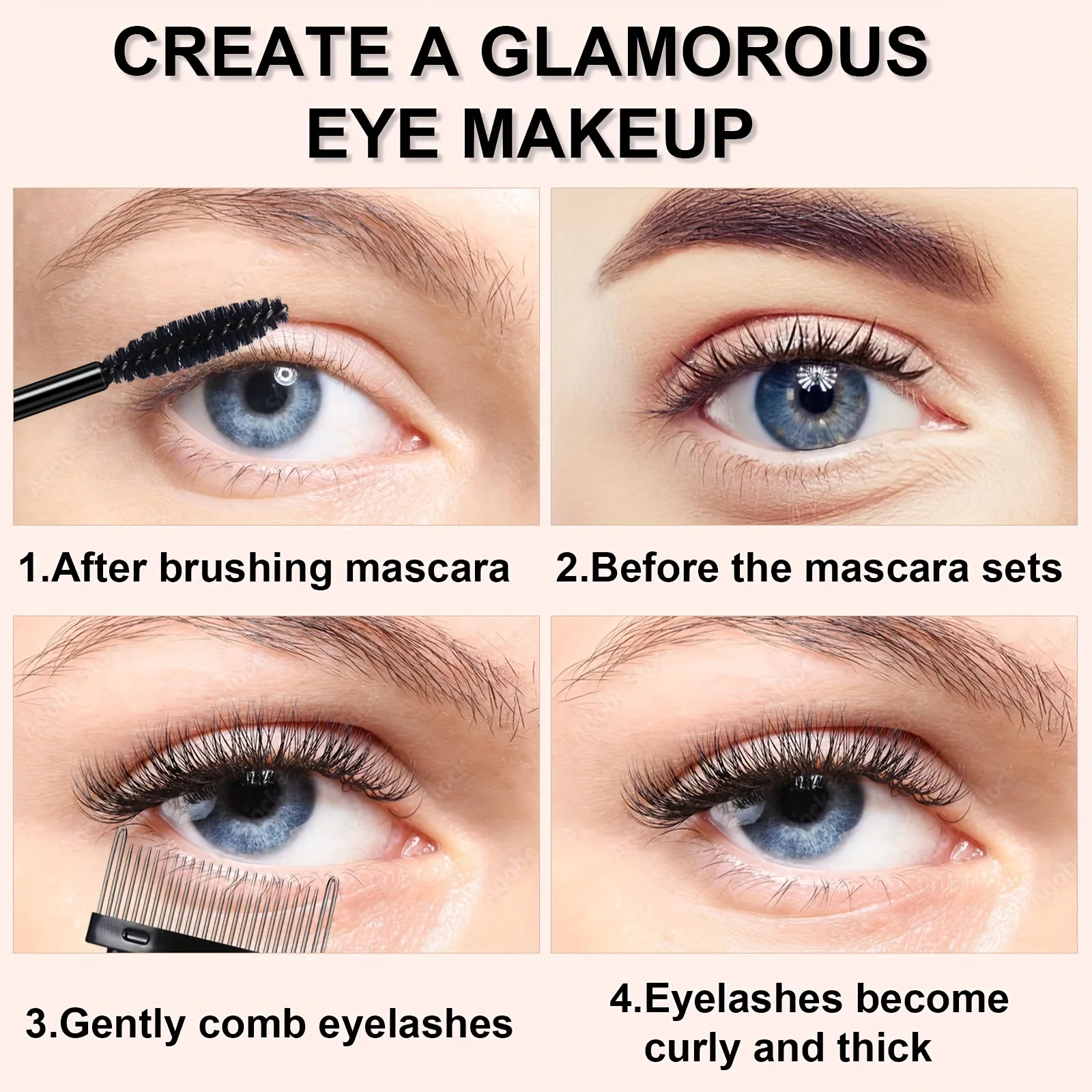 7/15pcs Eyelash Curler Set With Replacement Pads For Women Eyelashes Curling Tweezers Clips Lash Mascara Wands Brush Makeup Tool