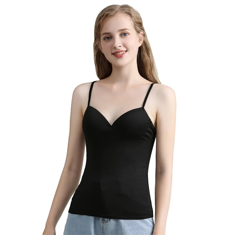 Women Underwear Push Up Bra Sexy Top Women Suspender Tank Up Fashion Solid Color Lingerie Female Soft Top Brassreie