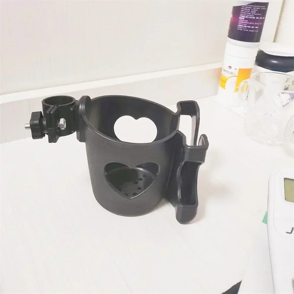 2-in-1 Baby Stroller Cup Holder Phone Holder Multifunctional Universal Infant Bottle Holder Stroller Accessories Cup Holder