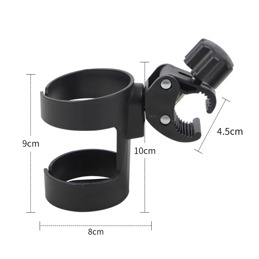 2-in-1 Baby Stroller Cup Holder Phone Holder Multifunctional Universal Infant Bottle Holder Stroller Accessories Cup Holder