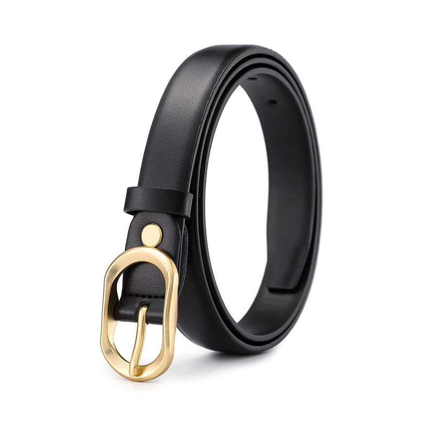 5 Styles of Fashionable Women's Belts with Retro Design High-End Casual Belts for Daily Commuting