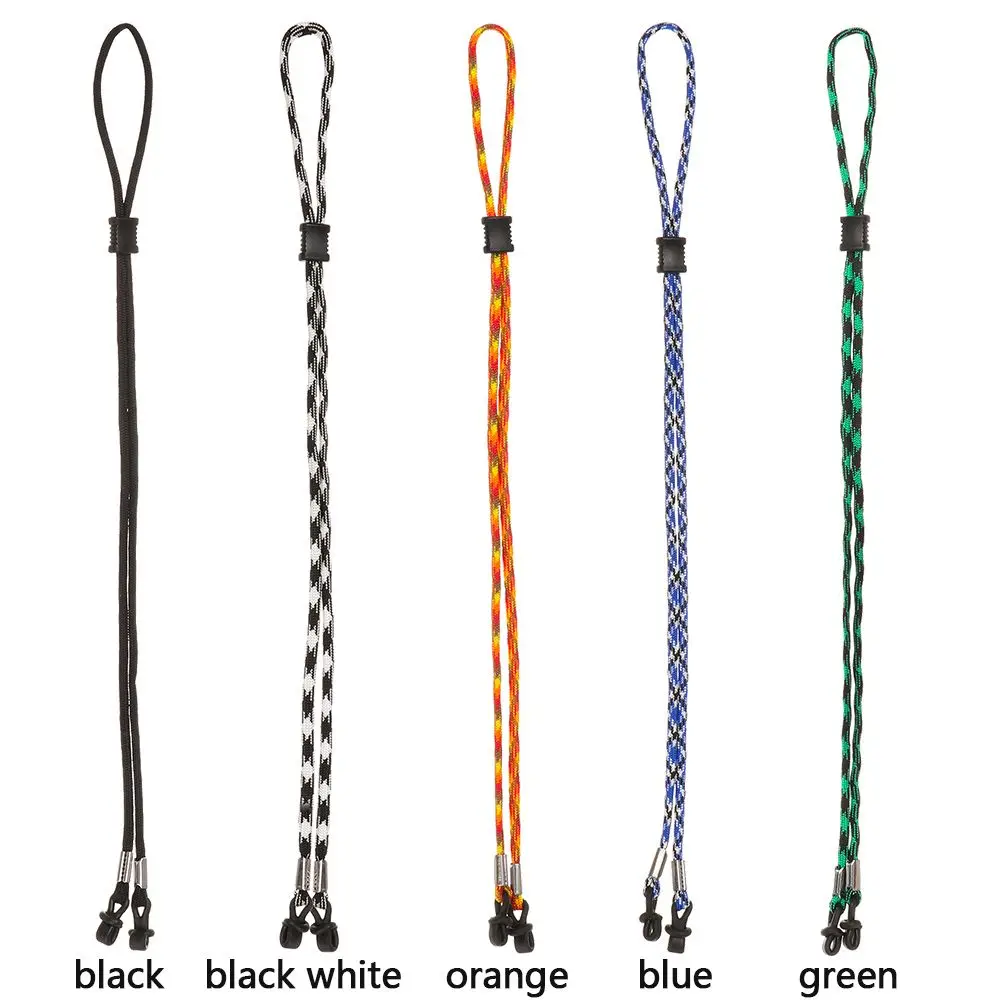 Women Men Sports Glasses Chain Holder Necklace Sunglasses Lanyard Non-slip Reading Glasses Holder Strap Eyewear Braid