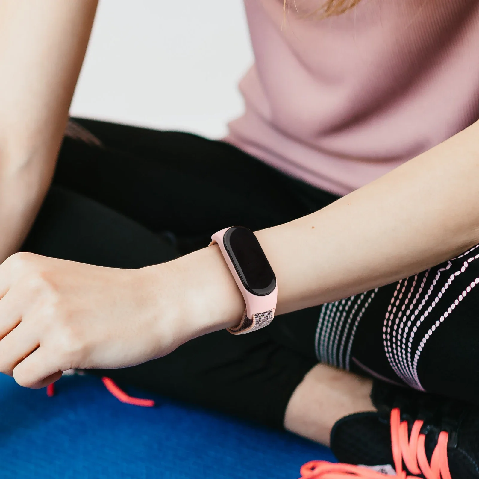 Nylon Sport Bracelet For Xiaomi Mi Band 5 6 7 Strap loop watch wrist Belt For Xiaomi Miband 3 4 5 6 7 Wristband Replacement