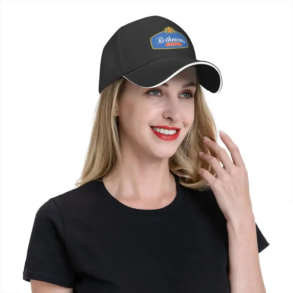 Blue Rothmans Racing Pool Party Baseball Caps Women Men Printing Female Beach Sunscreen Hats Snapback Cap