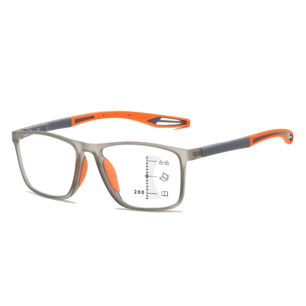 TR90 Anti-blue Light Multifocal Reading Glasses Men Women Progressive Near Far Eyewear Ultralight Sports Farsight Eyeglasses