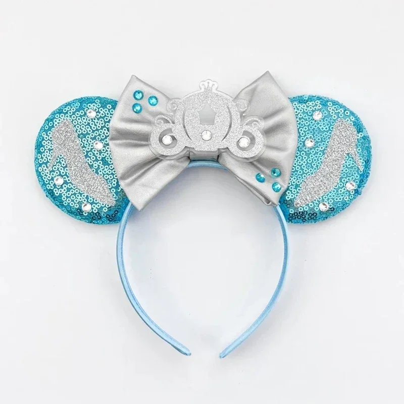 Disney Mummy Mickey Mouse Ears Headbands Girls Halloween Hairband Kids Cartoon Mumiai Minnie Hair Accessories for Women Festival