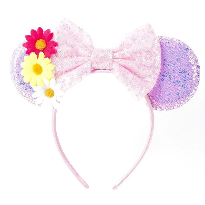 Disney Mummy Mickey Mouse Ears Headbands Girls Halloween Hairband Kids Cartoon Mumiai Minnie Hair Accessories for Women Festival