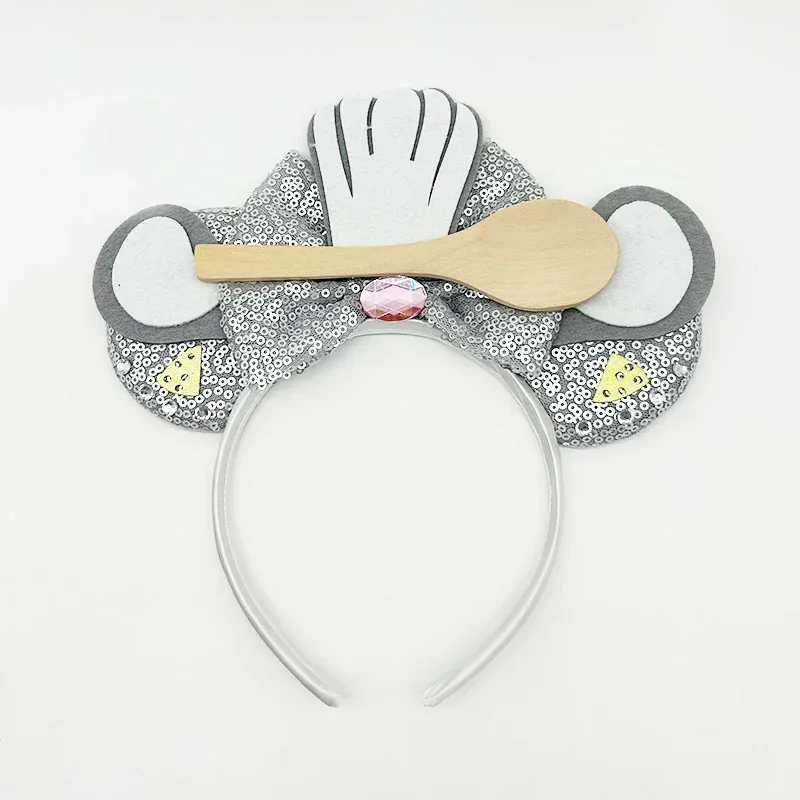 Disney Mummy Mickey Mouse Ears Headbands Girls Halloween Hairband Kids Cartoon Mumiai Minnie Hair Accessories for Women Festival