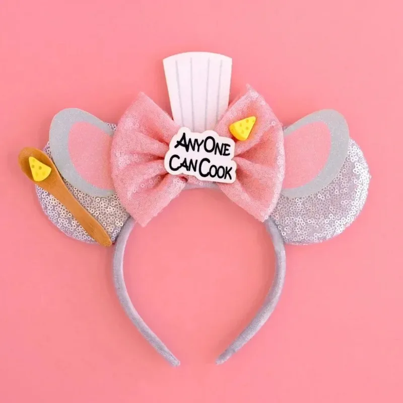 Disney Mummy Mickey Mouse Ears Headbands Girls Halloween Hairband Kids Cartoon Mumiai Minnie Hair Accessories for Women Festival