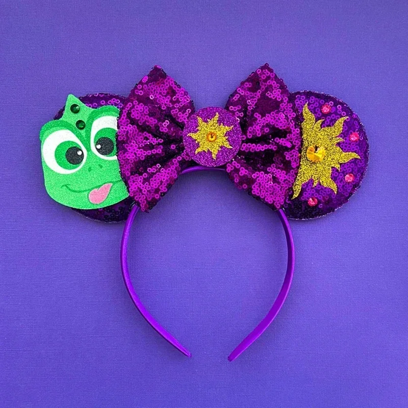 Disney Mummy Mickey Mouse Ears Headbands Girls Halloween Hairband Kids Cartoon Mumiai Minnie Hair Accessories for Women Festival