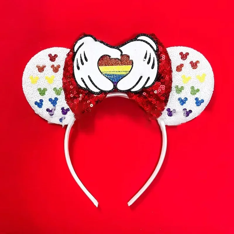 Disney Mummy Mickey Mouse Ears Headbands Girls Halloween Hairband Kids Cartoon Mumiai Minnie Hair Accessories for Women Festival