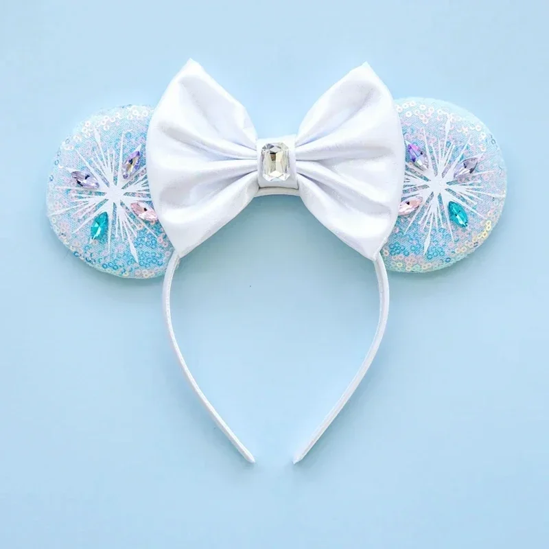 Disney Mummy Mickey Mouse Ears Headbands Girls Halloween Hairband Kids Cartoon Mumiai Minnie Hair Accessories for Women Festival