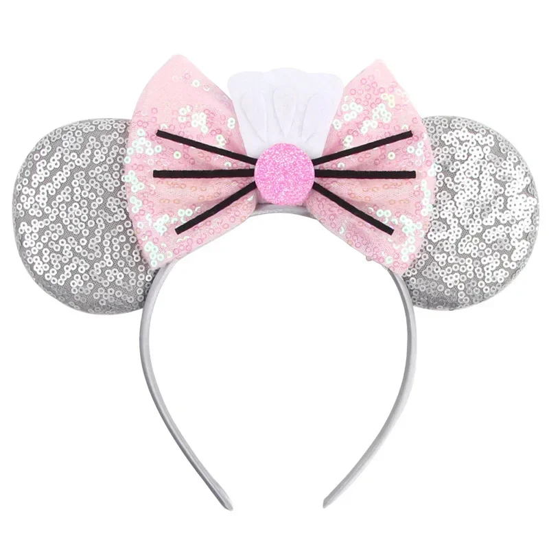 Disney Mummy Mickey Mouse Ears Headbands Girls Halloween Hairband Kids Cartoon Mumiai Minnie Hair Accessories for Women Festival