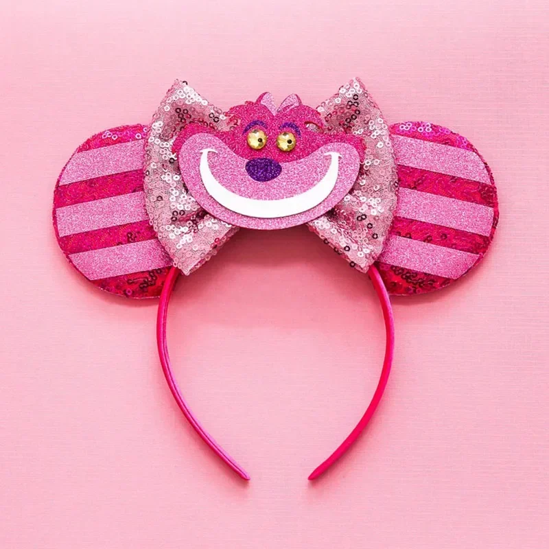 Disney Mummy Mickey Mouse Ears Headbands Girls Halloween Hairband Kids Cartoon Mumiai Minnie Hair Accessories for Women Festival