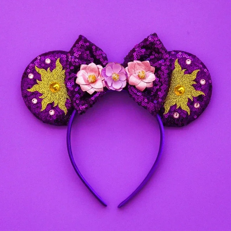 Disney Mummy Mickey Mouse Ears Headbands Girls Halloween Hairband Kids Cartoon Mumiai Minnie Hair Accessories for Women Festival