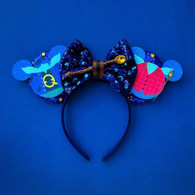 Disney Mummy Mickey Mouse Ears Headbands Girls Halloween Hairband Kids Cartoon Mumiai Minnie Hair Accessories for Women Festival