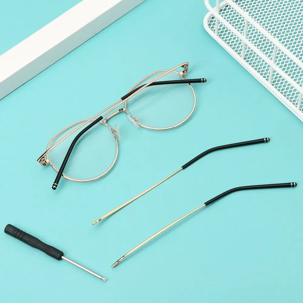 1 Pair Metal Glasses Temple Arm Eyeglasses Universal Replacement Frame Glasses Frame Repair Eyewear Accessories
