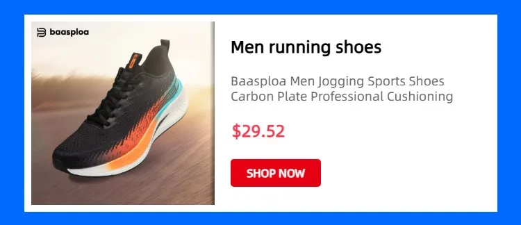 Baasploa Hiking Shoes Men Outdoor Waterproof Camping Resistant Non Slip Sneakers Male Casual Lightweight Lace-Up Walking Shoes