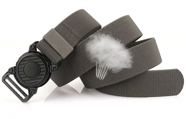 Rotary Quick Release Alloy Buckle Belts for Men Wear-resistant Nylon Tactical Belt Multifunctional Outdoor Belt Hunting