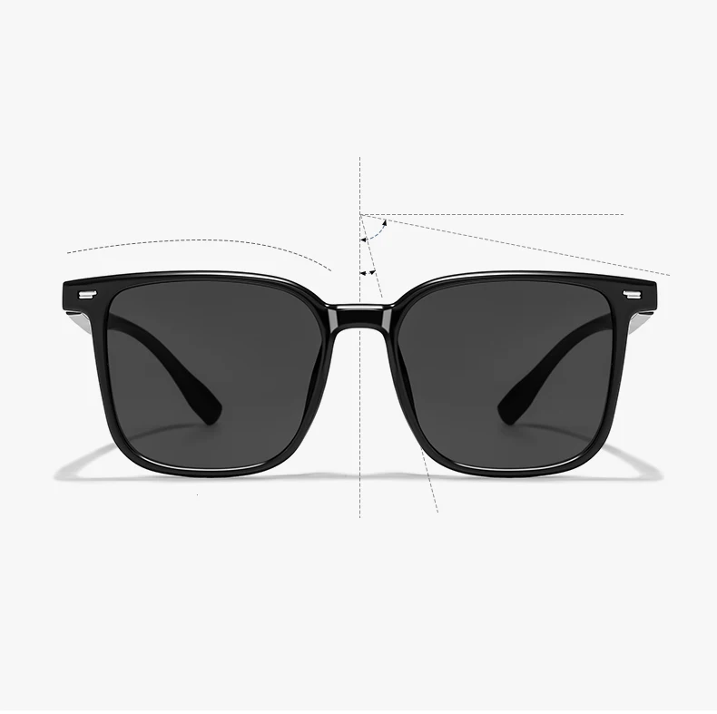 VEITHDIA Brand New Sunglasses Unisex Retro TR90 Sunglasses Polarized UV400 Lens Vintage Eyewear Sun Glasses For Men/Women V5805
