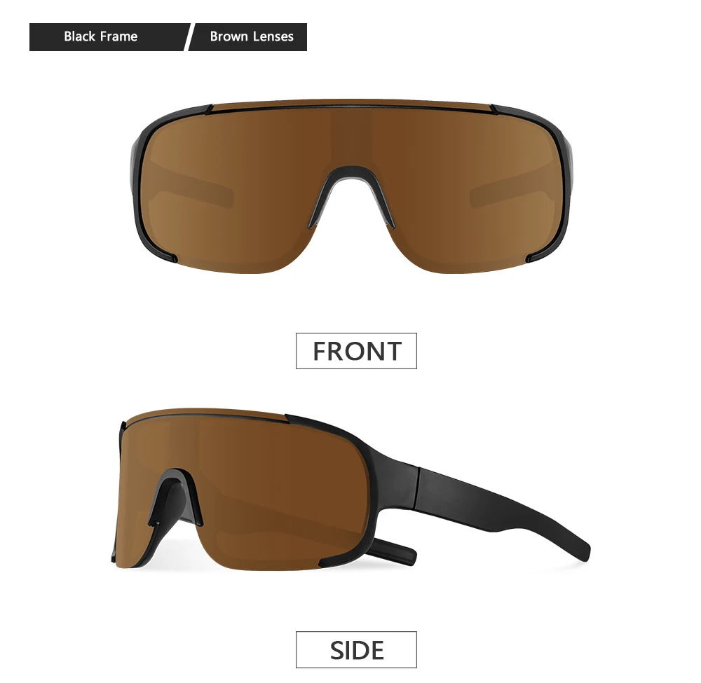 CRIXALIS Oversized Mirror Sunglasses Men Women Outdoor Hiking Sun Glasses Trendy Skiing Sports Goggle Shades Male UV Protection