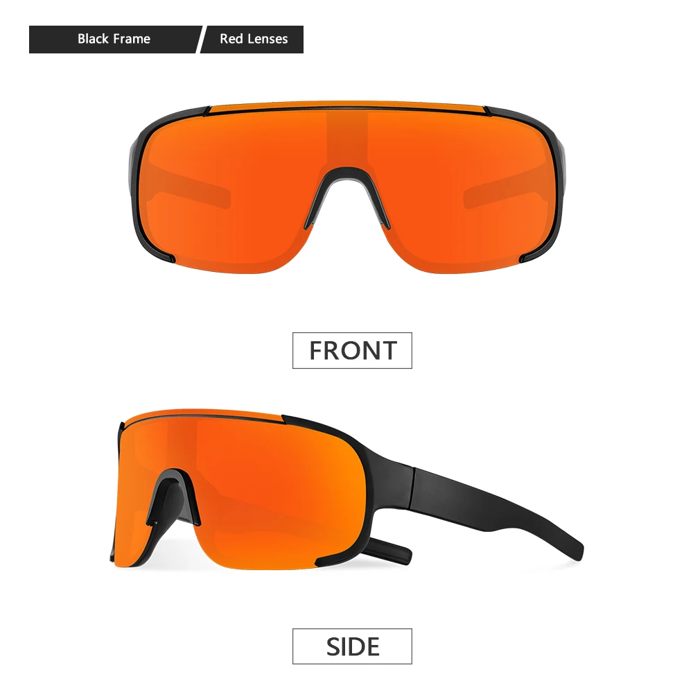 CRIXALIS Oversized Mirror Sunglasses Men Women Outdoor Hiking Sun Glasses Trendy Skiing Sports Goggle Shades Male UV Protection