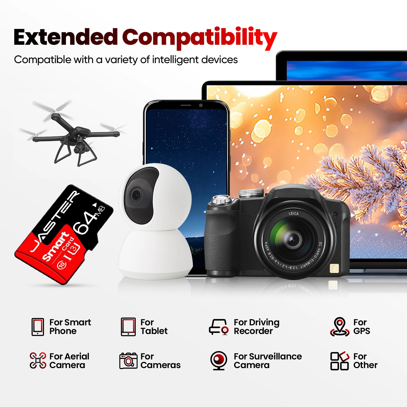 Small capacity Memory card 64M 128M 256M 512M Mini SD Card is used to monitor the drone tachograph