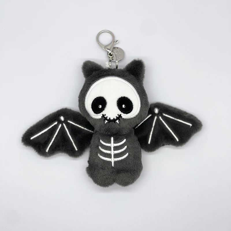 Sky Dragon Pendant Marshmallow Plush Keychain Cherry Plush Keychain Golf Series Plush Toy Backpack Charm Halloween Gift