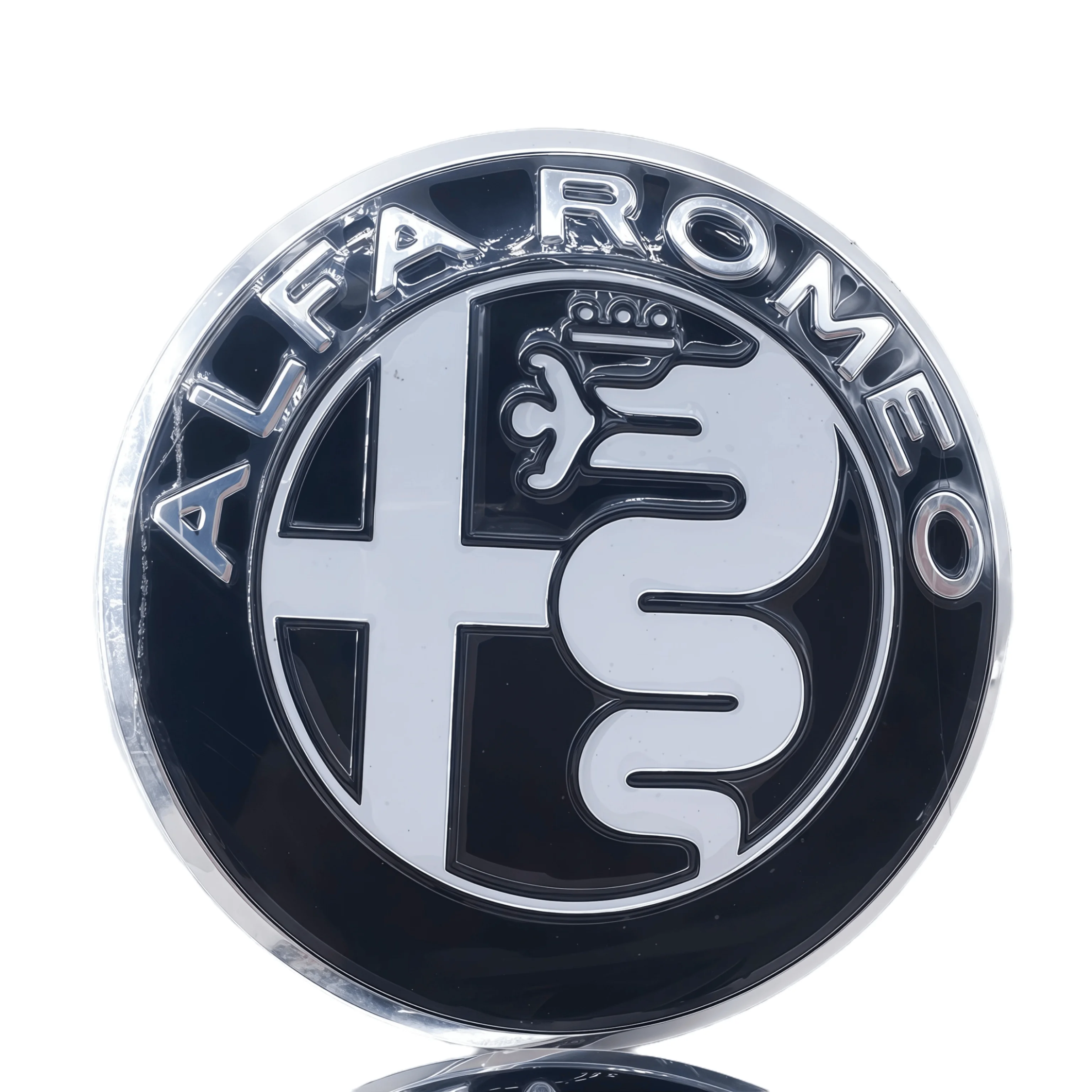 1Pcs for Alfa Romeo Quadrifoglio Wheel Center Stickers | 40/50/56/60mm Hub Caps | Giulia Steering Wheel Decor Badge