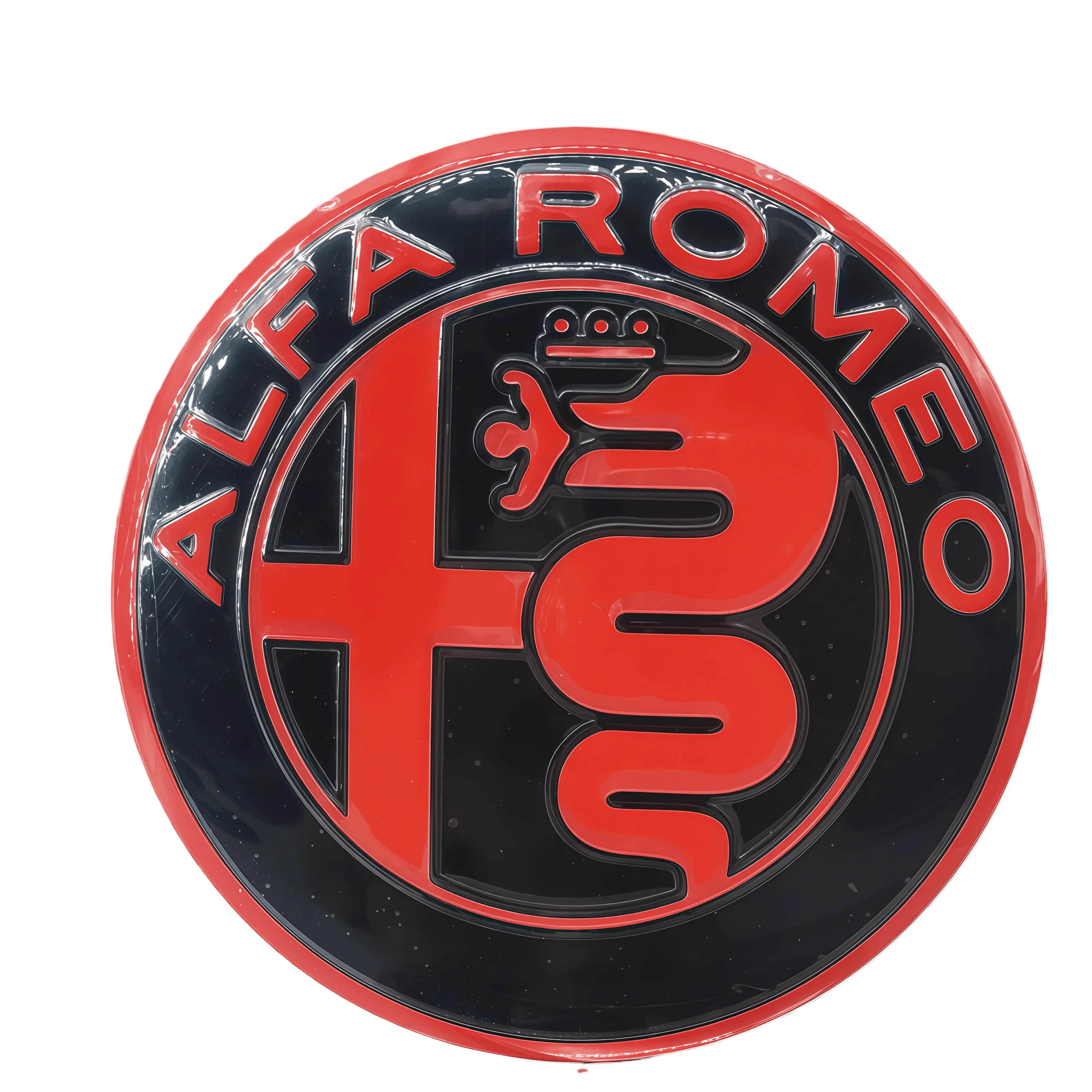 1Pcs for Alfa Romeo Quadrifoglio Wheel Center Stickers | 40/50/56/60mm Hub Caps | Giulia Steering Wheel Decor Badge