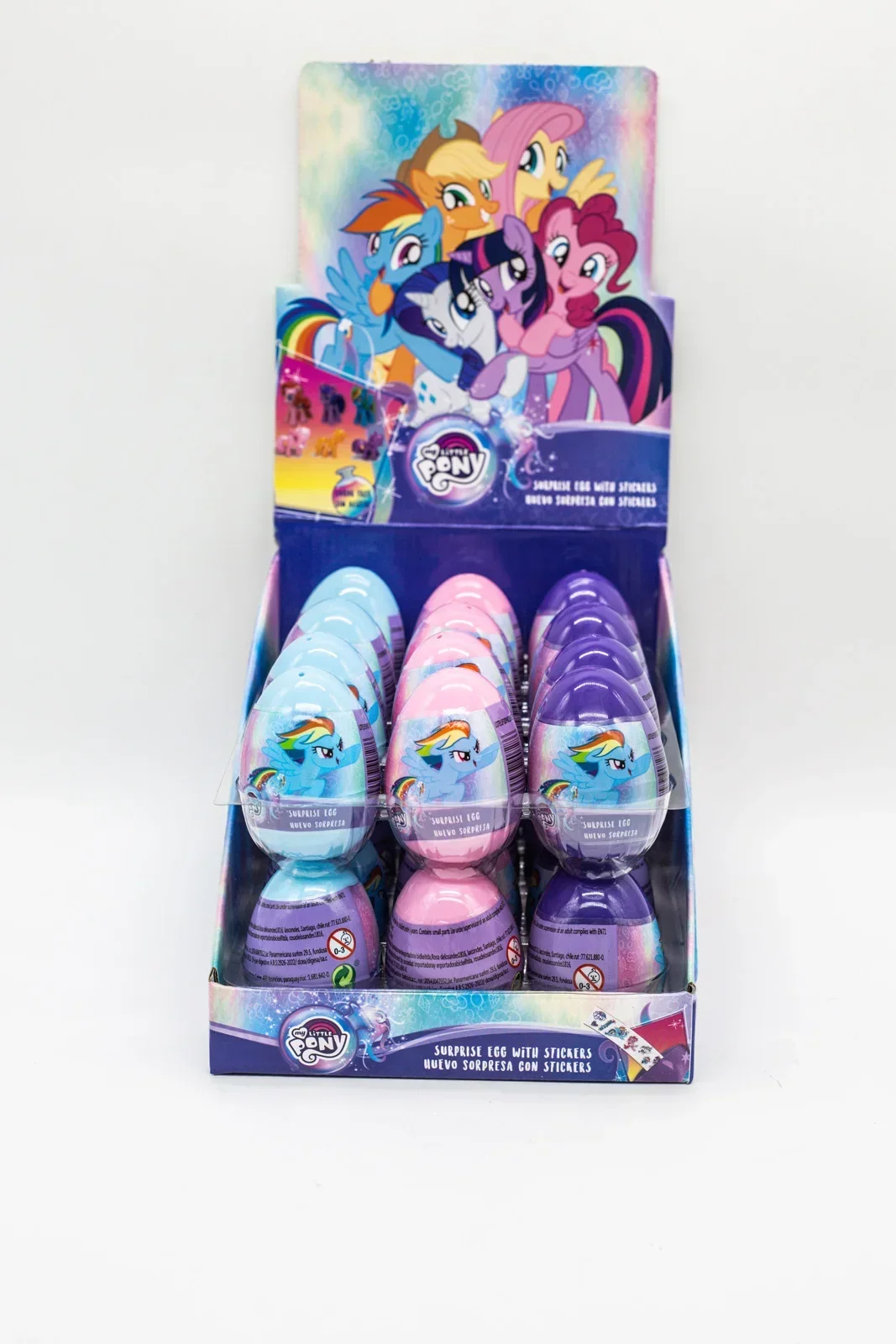 Hasbro My Little Pony Surprise Egg with Stickers Blind Box Doll Gifts Toy Model Anime Figures Collect Ornaments