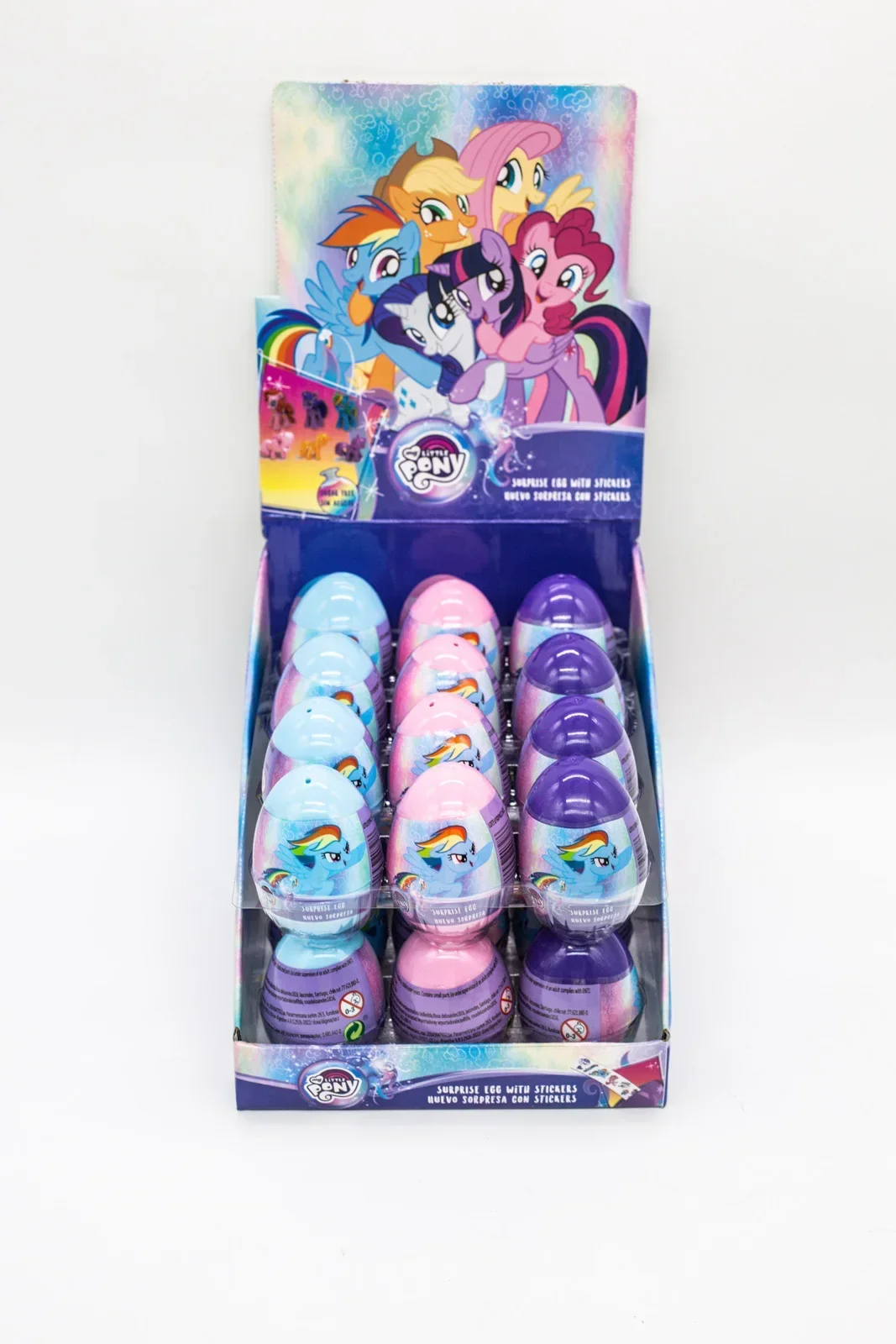 Hasbro My Little Pony Surprise Egg with Stickers Blind Box Doll Gifts Toy Model Anime Figures Collect Ornaments