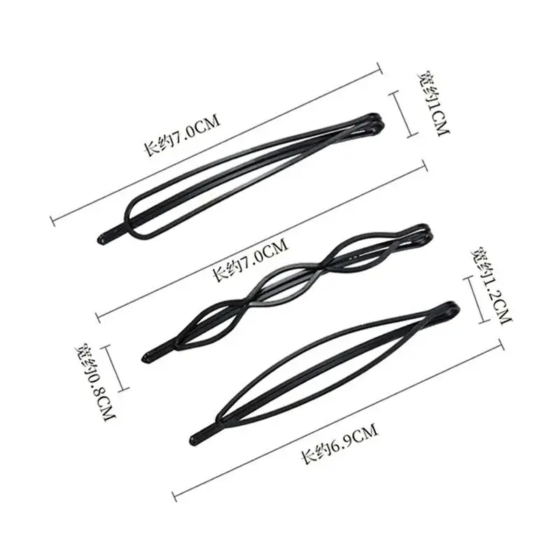Simple Geometric Hairpins for Women Barrettes Headwears Girls BB Clips Headdress Barrettes Korean Hair Styling Accessories Gifts