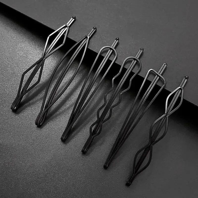 Simple Geometric Hairpins for Women Barrettes Headwears Girls BB Clips Headdress Barrettes Korean Hair Styling Accessories Gifts