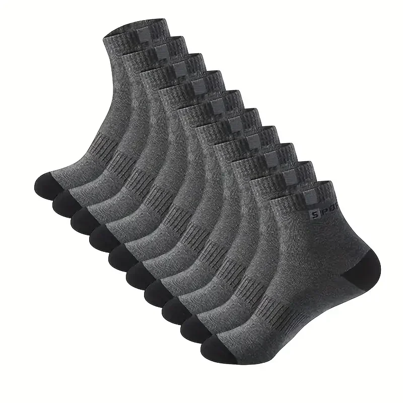 5Pairs Bamboo Fiber Summer Spring Men Socks Breathable Cotton Sports Sock Breathable Deodorant Business Socks Plus Size 39-45