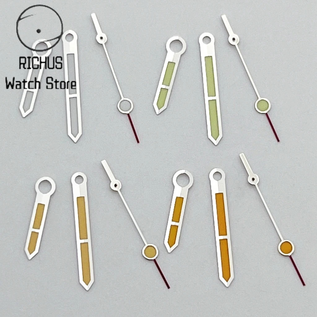 NH35 Hands Silver Watch Hands Fit NH35 NH36 PT5000 ETA2836 2824 DG2813 3804 Miyota8215 8205 821A Movement Watch Accessories
