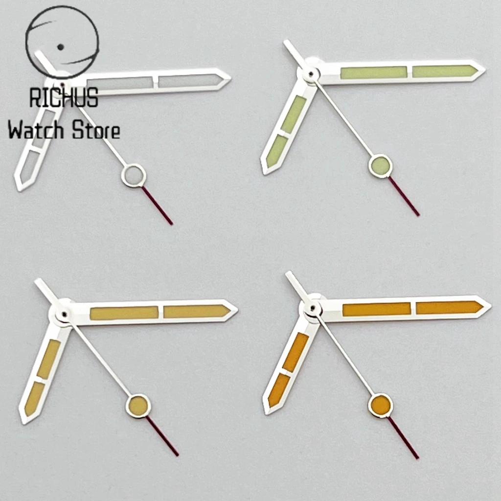 NH35 Hands Silver Watch Hands Fit NH35 NH36 PT5000 ETA2836 2824 DG2813 3804 Miyota8215 8205 821A Movement Watch Accessories