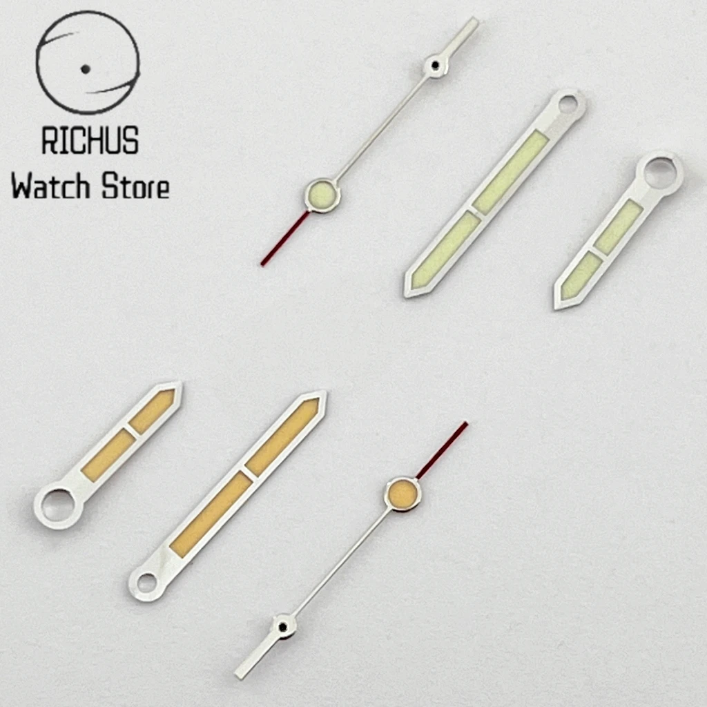 NH35 Hands Silver Watch Hands Fit NH35 NH36 PT5000 ETA2836 2824 DG2813 3804 Miyota8215 8205 821A Movement Watch Accessories