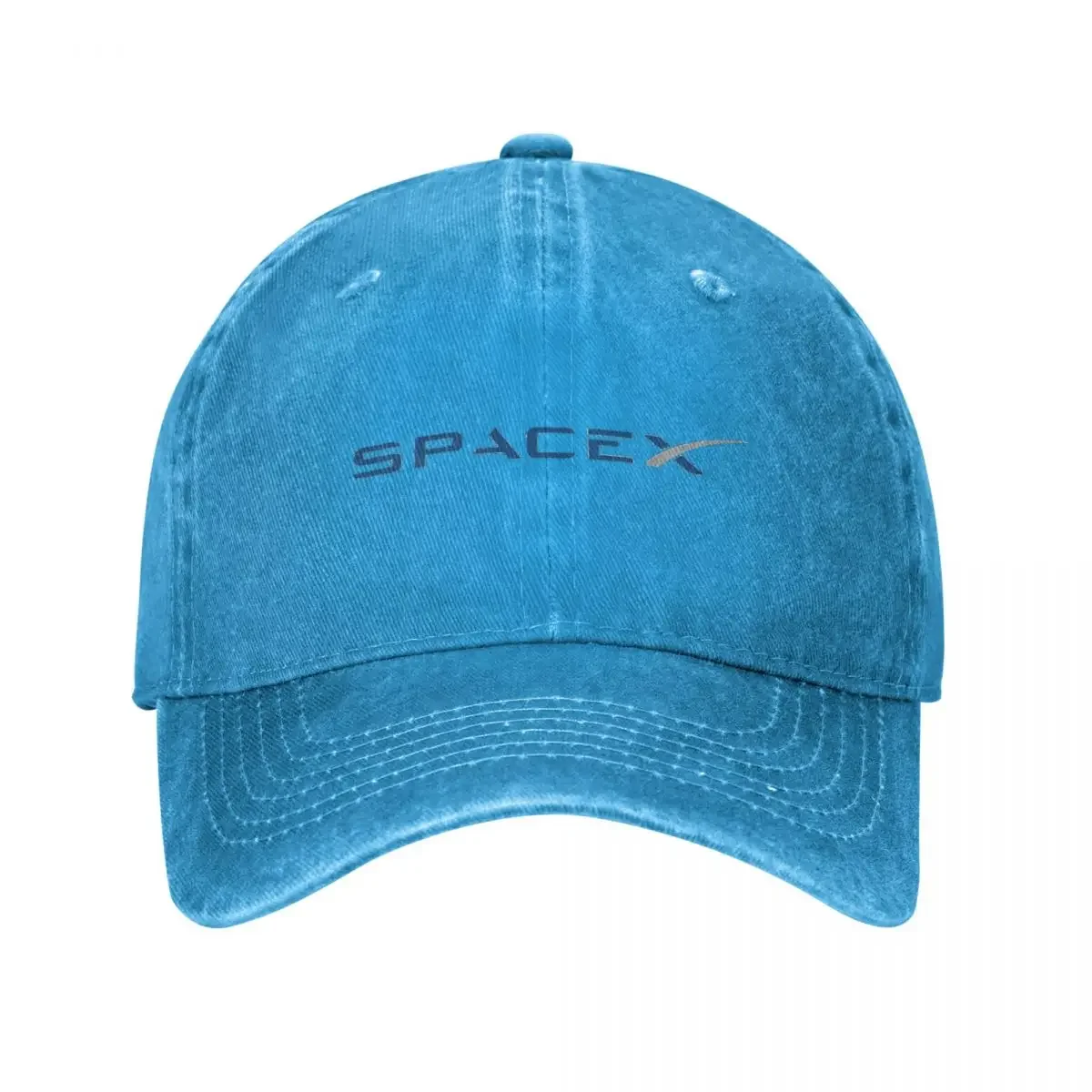 Vintage SpaceX Space X Logo Elon Musk Baseball Caps Distressed Washed Snapback Cap Falcon Heavy Rocket Outdoor Summer Hats Cap