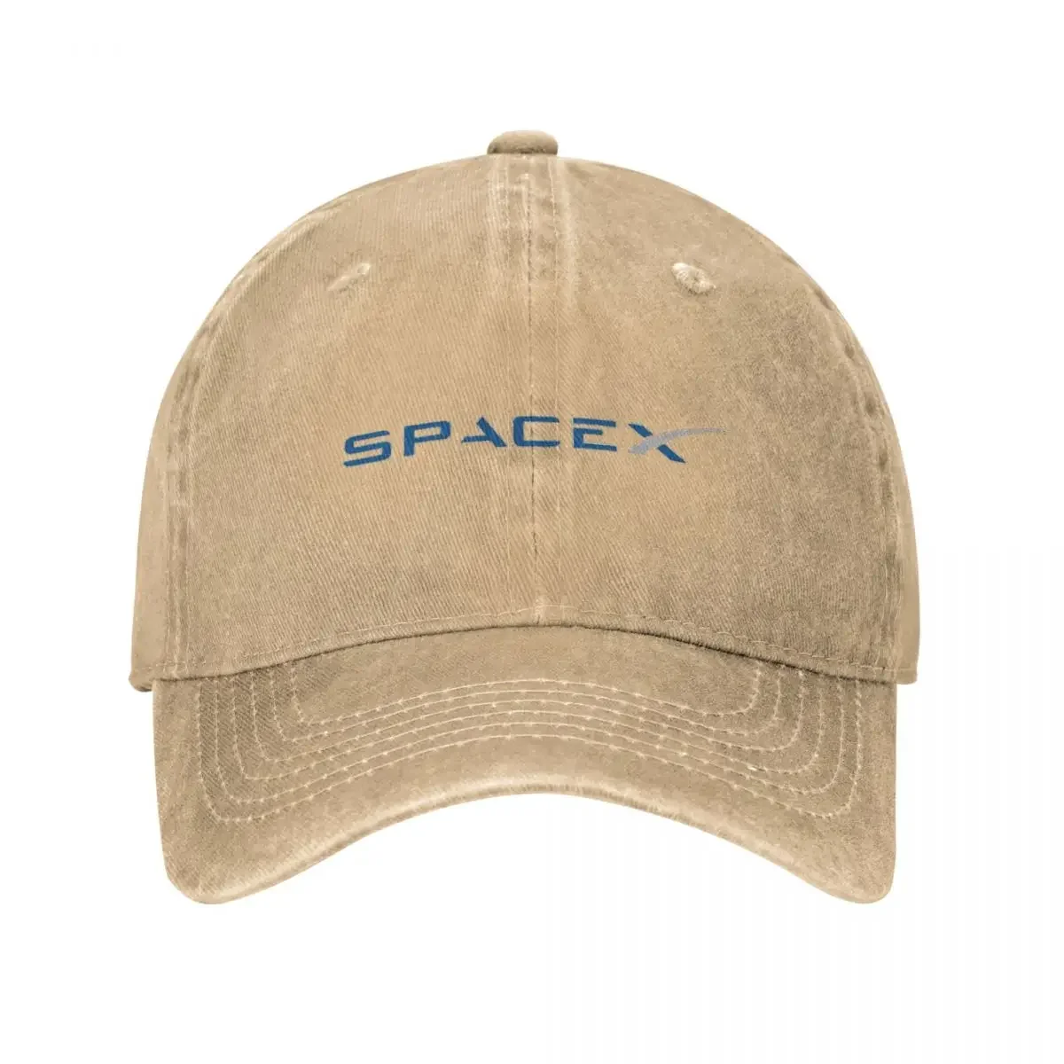 Vintage SpaceX Space X Logo Elon Musk Baseball Caps Distressed Washed Snapback Cap Falcon Heavy Rocket Outdoor Summer Hats Cap