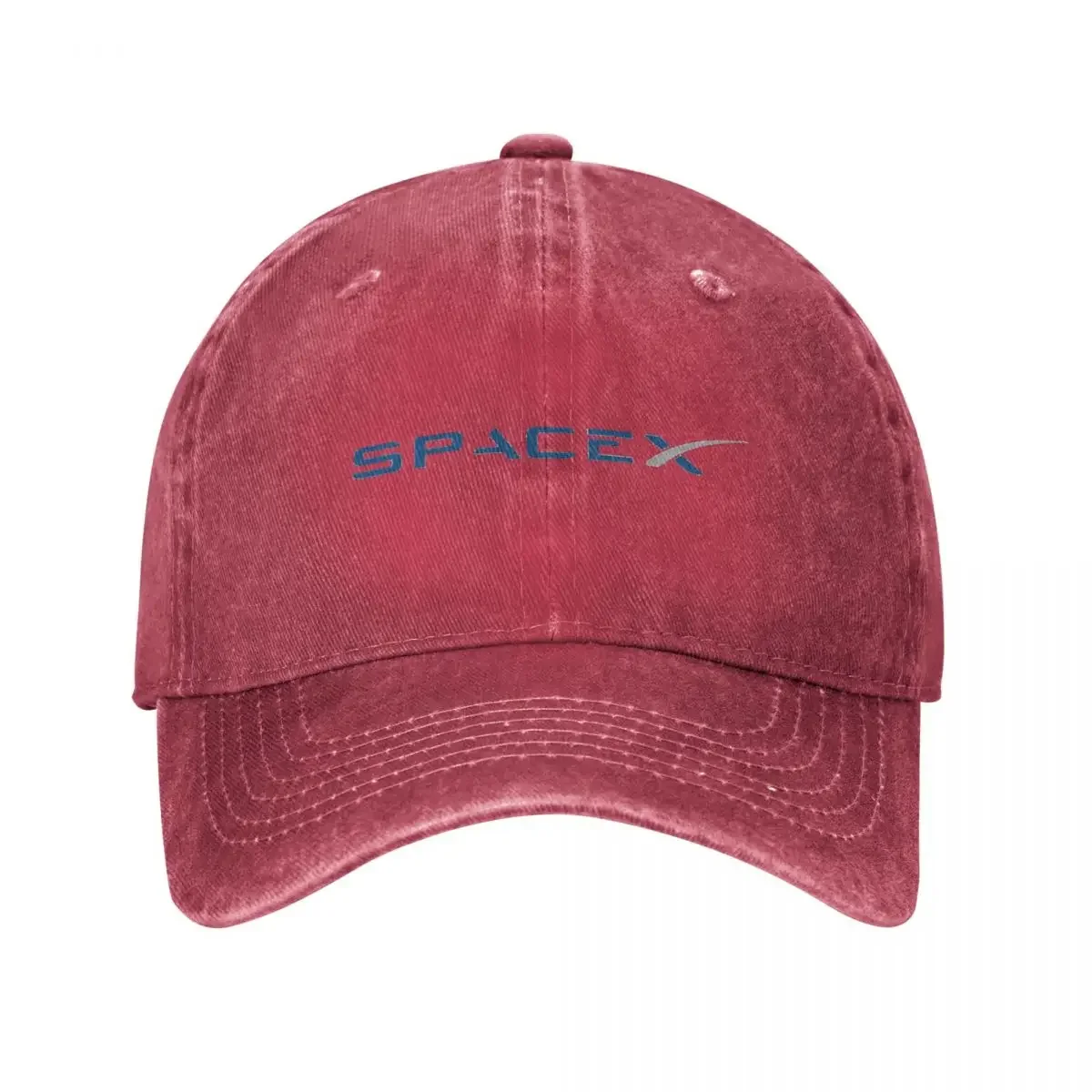 Vintage SpaceX Space X Logo Elon Musk Baseball Caps Distressed Washed Snapback Cap Falcon Heavy Rocket Outdoor Summer Hats Cap