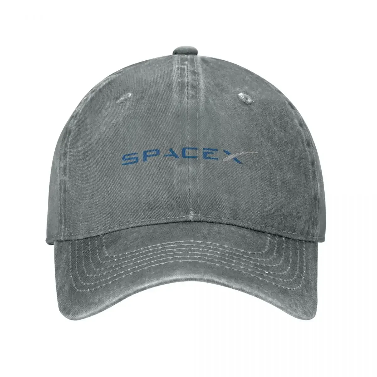 Vintage SpaceX Space X Logo Elon Musk Baseball Caps Distressed Washed Snapback Cap Falcon Heavy Rocket Outdoor Summer Hats Cap