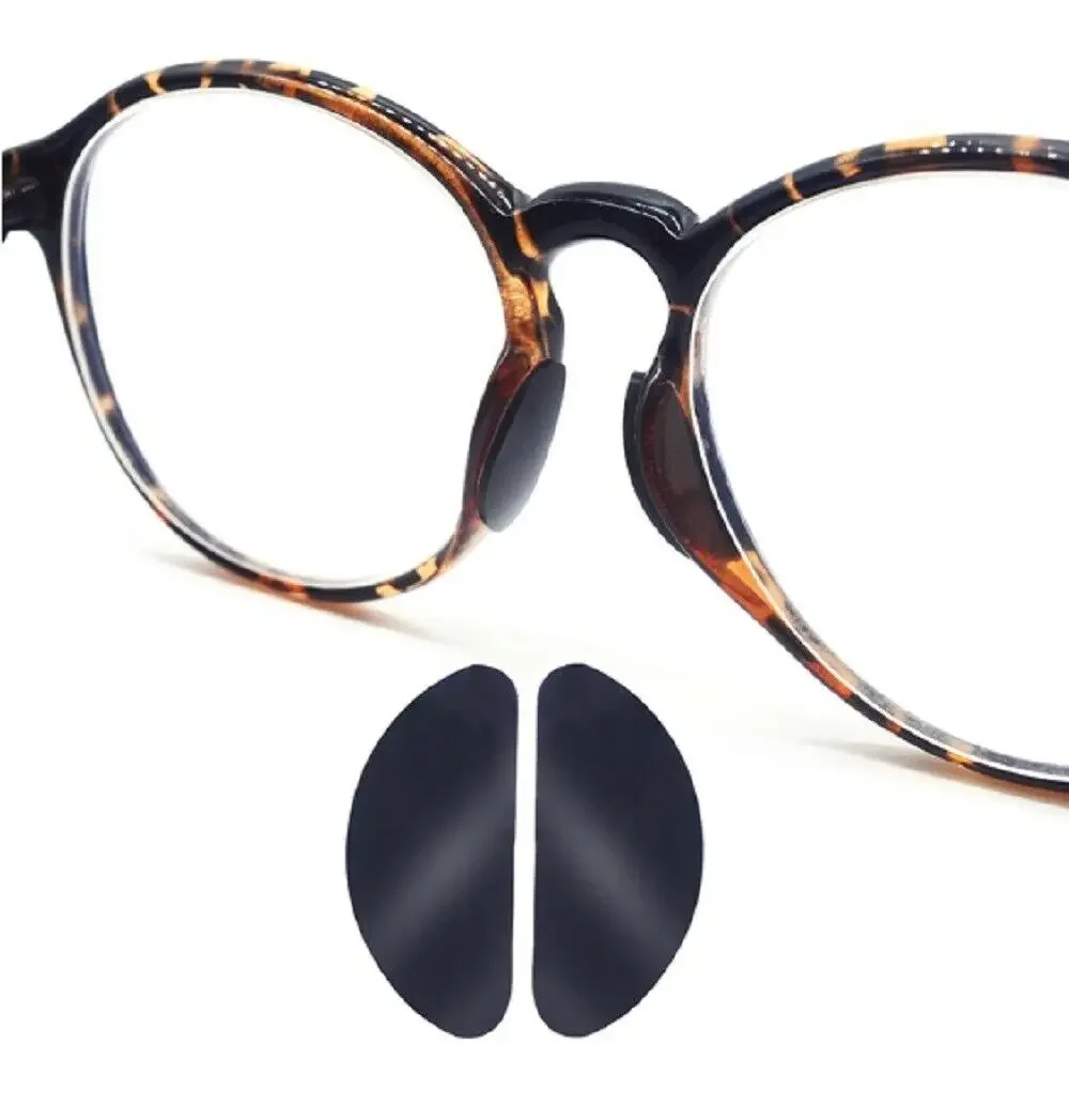10/20pcs Glasses Nose Pads Adhesive Silicone Nose Pads Non-slip Transparent Nosepads for Glasses Eyeglasses Eyewear Accessories