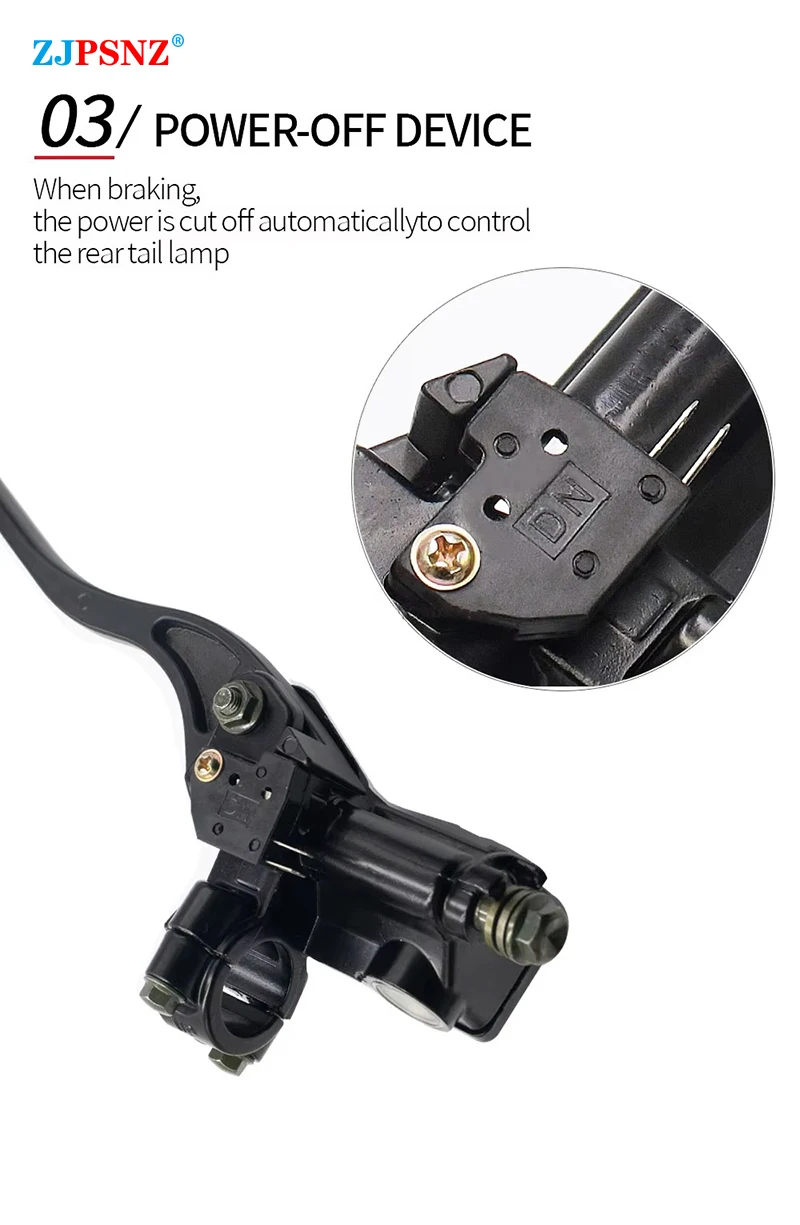 22mm Motorcycle Brake Pump Front Master Cylinder Hydraulic Brake Lever Dirt Pit Bike ATV Quad Moped Buggy Go Kart