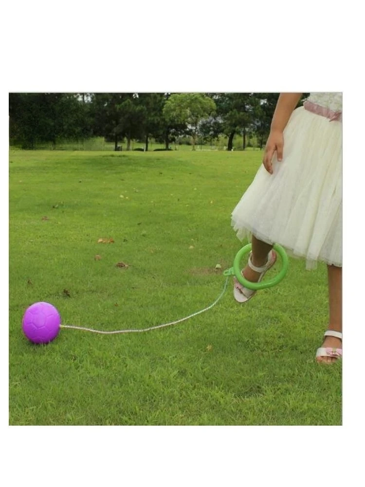 1 PCS Skip Ball Outdoor Fun Toy Ball Classical Skipping Toy Exercise Coordination And Balance Hop Jump Playground  Toy Ball