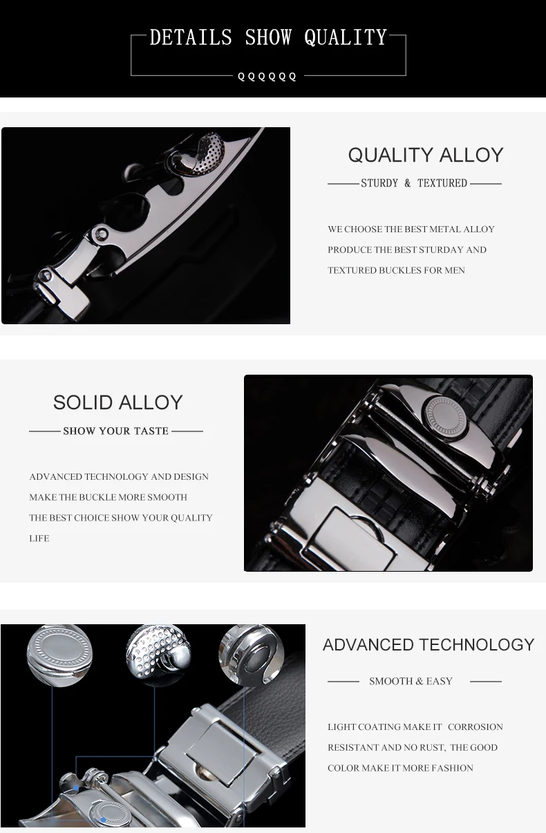 Men Zinc Alloy Automatic Belt Buckle Trouser Belt Buckle Fashion Silver Buckle For 30mm 31mm Genuine Lether Belt Body Male Gifts